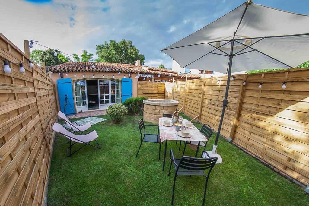 Charmant Studio/T2 Au Calme Avec Jardin Et Parking Fos-sur-Mer Εξωτερικό φωτογραφία